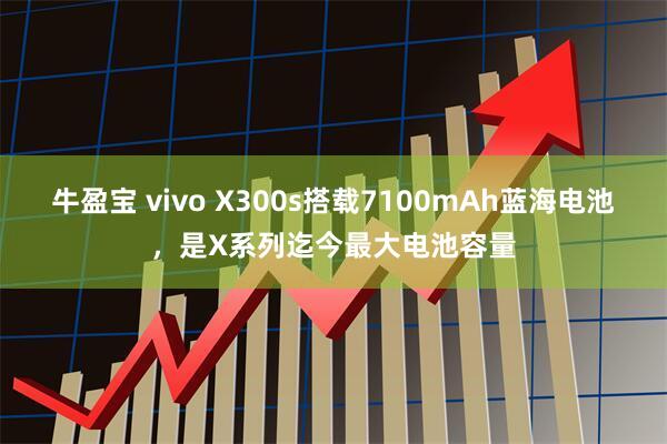 牛盈宝 vivo X300s搭载7100mAh蓝海电池，是X系列迄今最大电池容量