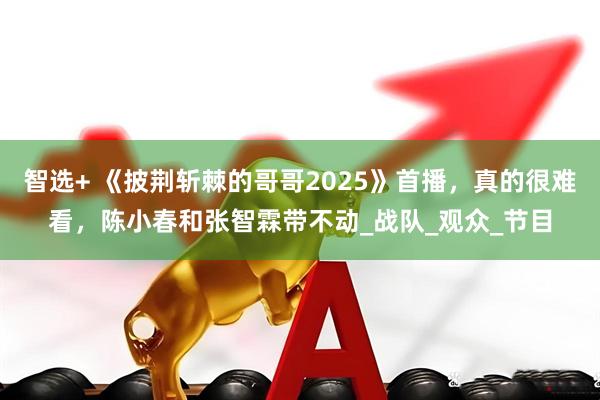 智选+ 《披荆斩棘的哥哥2025》首播，真的很难看，陈小春和张智霖带不动_战队_观众_节目