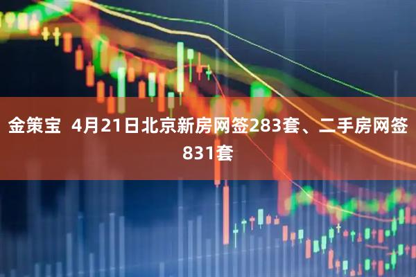 金策宝  4月21日北京新房网签283套、二手房网签831套